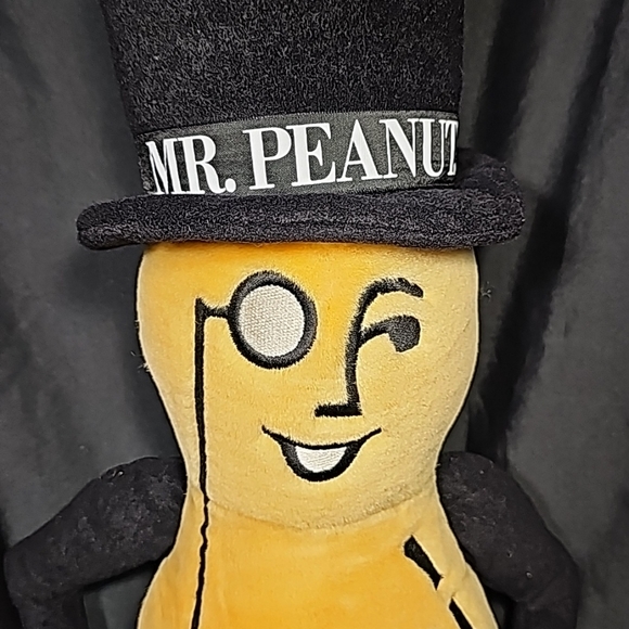 Vintage 1991 Mr. Peanut with Plush Cane 26 - Picture 2 of 10